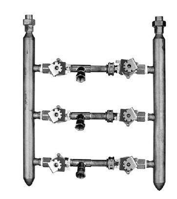 Sloan MCR-103-A 3-Line ASM Mixing Manifold