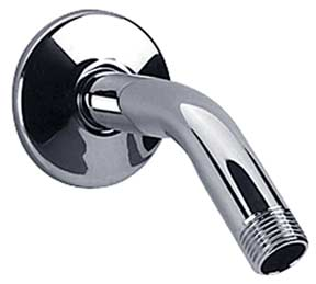 Speakman S-2520 5 1/2" Arm & Flange w/ 1/2" MNPT Inlet & Outlet - Polished Chrome