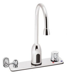 Speakman S-9129 Battery Powered Slim Gooseneck Faucet (Discontinued)