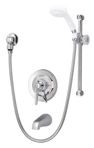 Symmons S-96-400-B30-L-V Temptrol Tub/Hand Shower Unit  (Discontinued)
