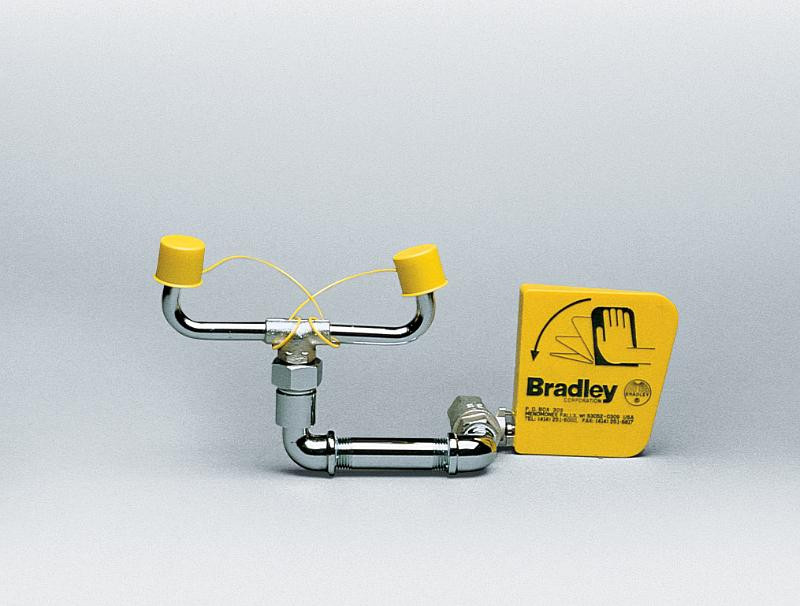 Bradley S19-240FW Chrome-Plated Brass Eye/Face Wash