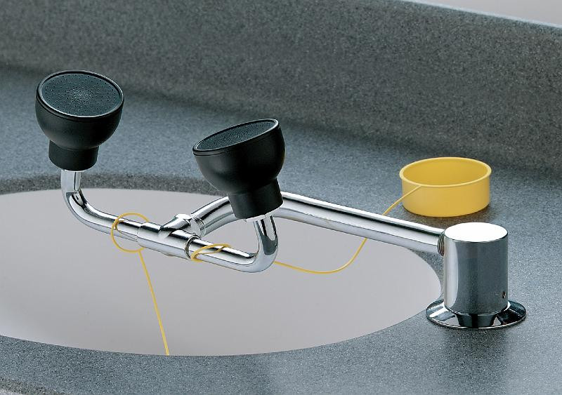 Bradley S19-270E Swing-Activated Eye/Face Wash (Discontinued)