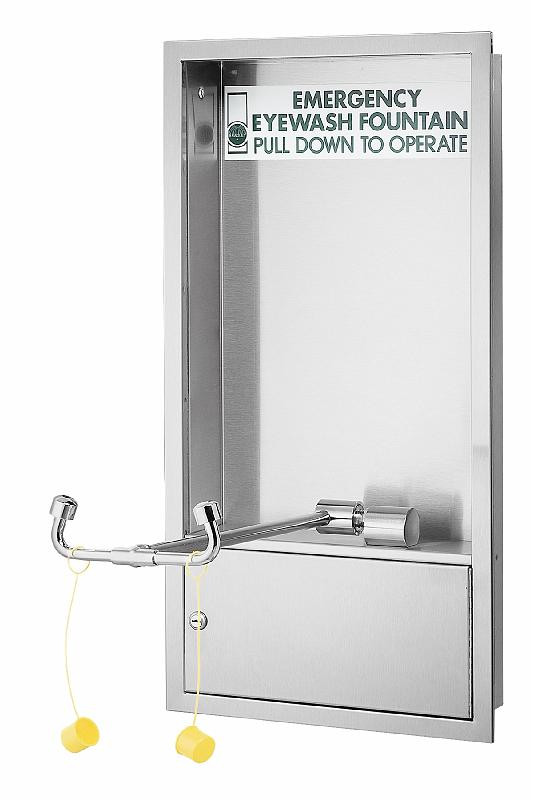 Bradley S19-291 Barrier-Free Cabinet-Mounted Swing-Down Eye/Face Wash (Discontinued)