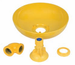 Bradley S24-195 Spintec Plastic Drench Showerhead