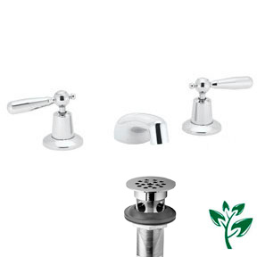 Speakman SC-3042-REV Polished Chrome Plated Widespread Faucet