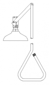 Speakman SE-220-SS Stainless Steel Drench Shower