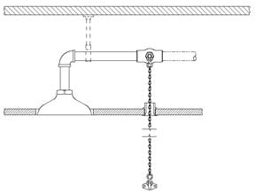 Speakman SE-235 Concealed Ceiling-Mounted Drench Shower (Discontinued)