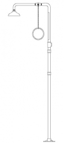 Speakman SE-250 Free Standing Drench Shower