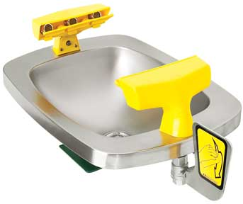 Speakman SE-400 Eye/Face Wash (with Rectangular Stainless Steel Receptor)