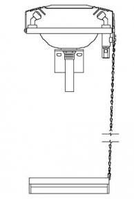 Speakman SE-515 Wall-Mounted Eyewash (with Rectangular Stainless Steel Receptor)