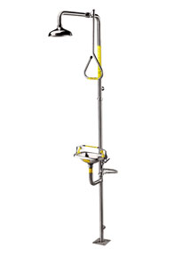 Speakman SE-622 Stainless Steel Combination Drench Shower & Eyewash
