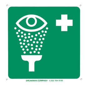 Speakman SGN1 Eyewash Sign