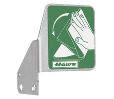 Haws SP216 Eyewash Push Flag