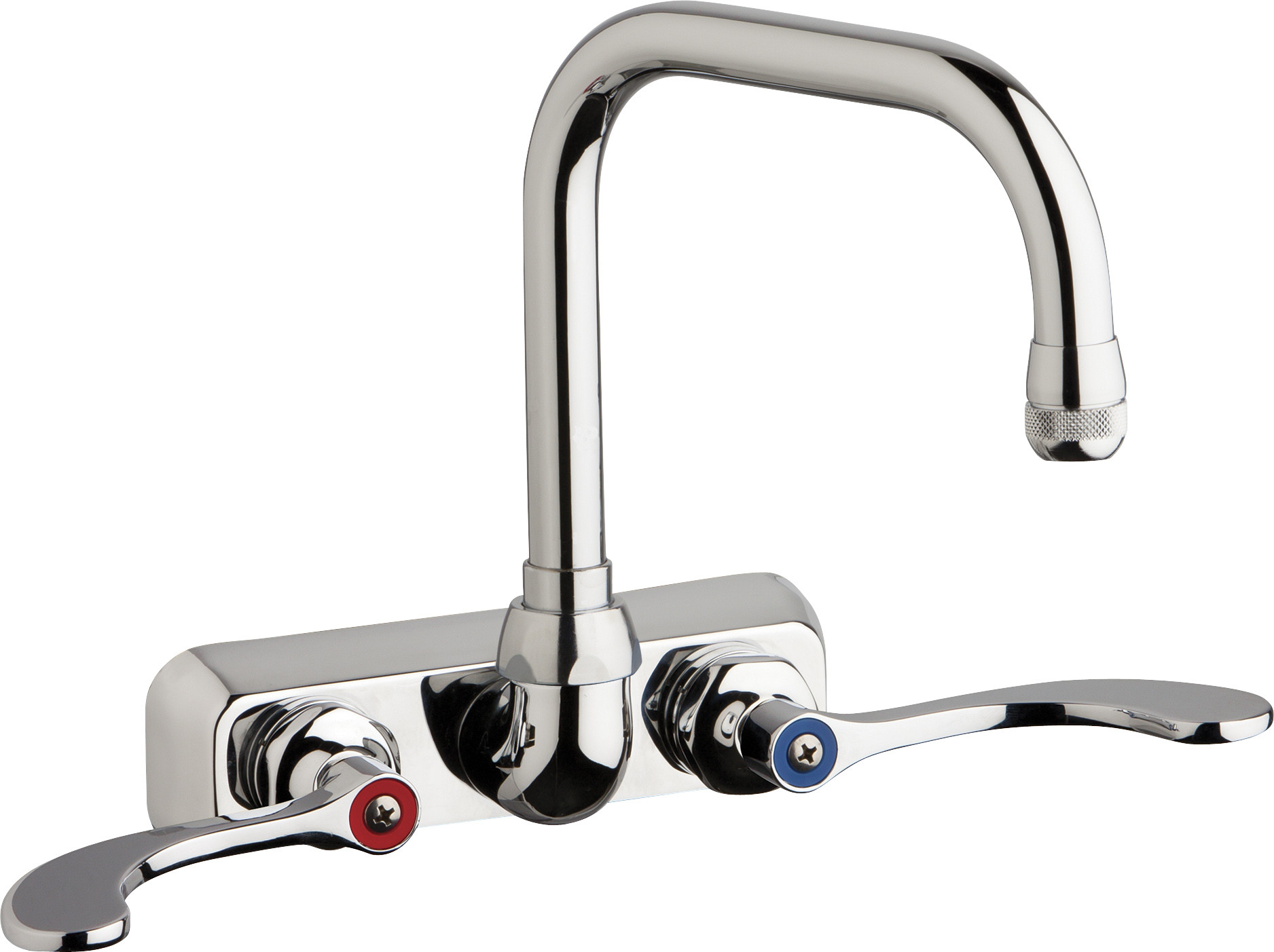 Chicago W4W-DB6AE1-317ABCP Hot and Cold Water Workboard Sink Faucet