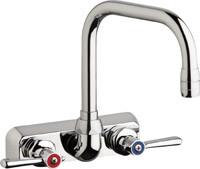 Chicago W4W-DB6AE35-369AB Hot and Cold Water Washboard Sink Faucet