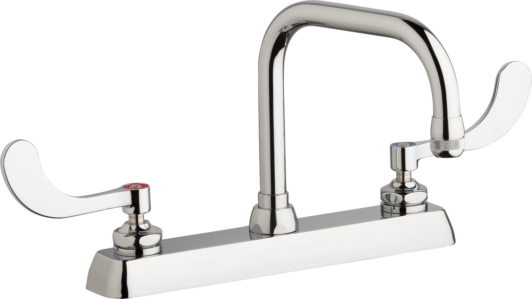 Chicago W8D-DB6AE1-317ABCP Hot and Cold Water Workboard Sink Faucet