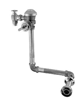 Zurn AquaFlush Z6140-YB Concealed Flush Valve (with Exposed Back Spud Connection and Sweat Solder Kit for Toilet)