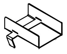 Bradley A18-044 Napkin Weight