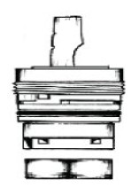 American Standard 44885-0070A Single Lever Ceramic Cartridge For Reliant