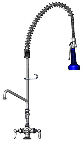 T&S Brass B-0113-A06-08C EasyInstall Pre-Rinse Unit