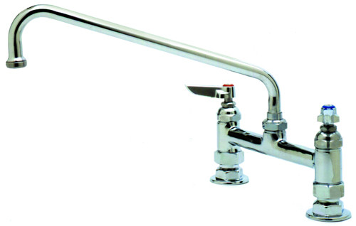 T&S Brass B-0221-CR B-0221 Double Pantry Faucet