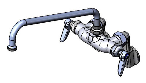 T&S Brass B-0236 Double Pantry Faucet