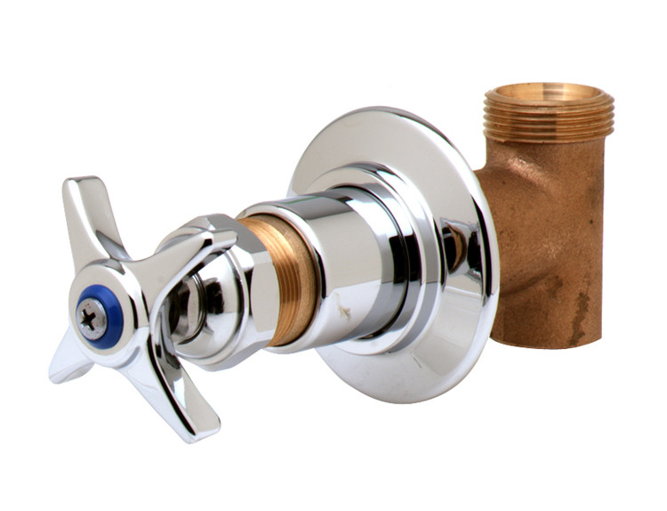 T&S Brass B-1025 Concealed Straight Valve