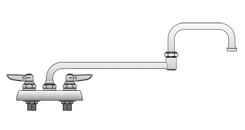 T&S Brass B-1131 Workboard Faucet