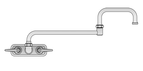 T&S Brass B-1135 Workboard Faucet
