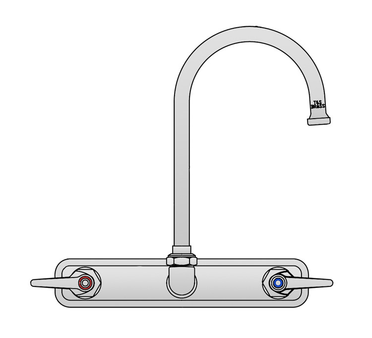 T&S Brass B-1147 Workboard Faucet