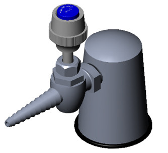 T&S Brass BL-4210-01 Lab Turret