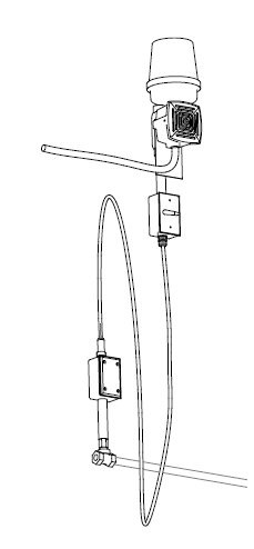 Bradley S19-320D Flow Switch Alarm & Light System