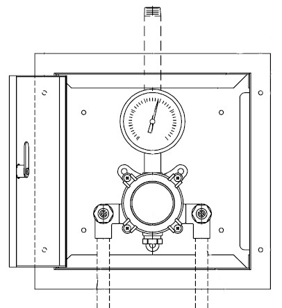 Guardian G3607 Thermostatic Mixing Valve (for Eyewashes) (Discontinued)