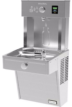 Halsey Taylor HydroBoost HTHBHVR8-NF Heavy Duty Vandal-Resistant Drinking Fountain with Bottle Filler