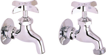 Elkay LK69C Single Hole Wall Mount Faucet (Pair)