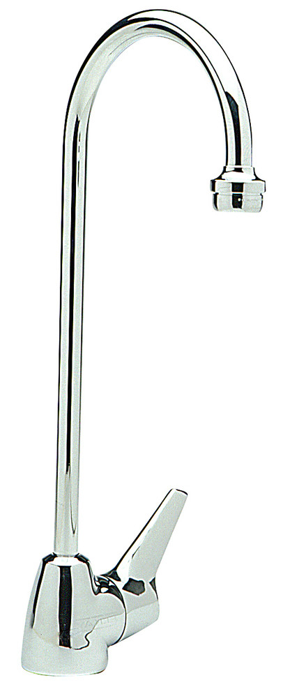 Elkay LKDVR208513 Single Hole, Single Lever Hospitality Faucet -Vandal Resistant 