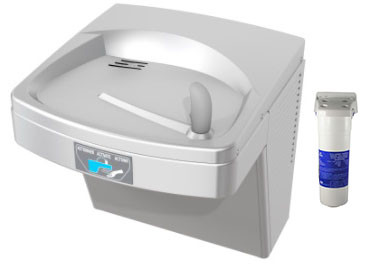 Oasis PGF8ACT Filtered Stainless Steel Sensor-Operated Drinking Fountain