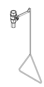 Bradley S19-130SS Corrosion-Resistant Stainless Steel Drench Shower