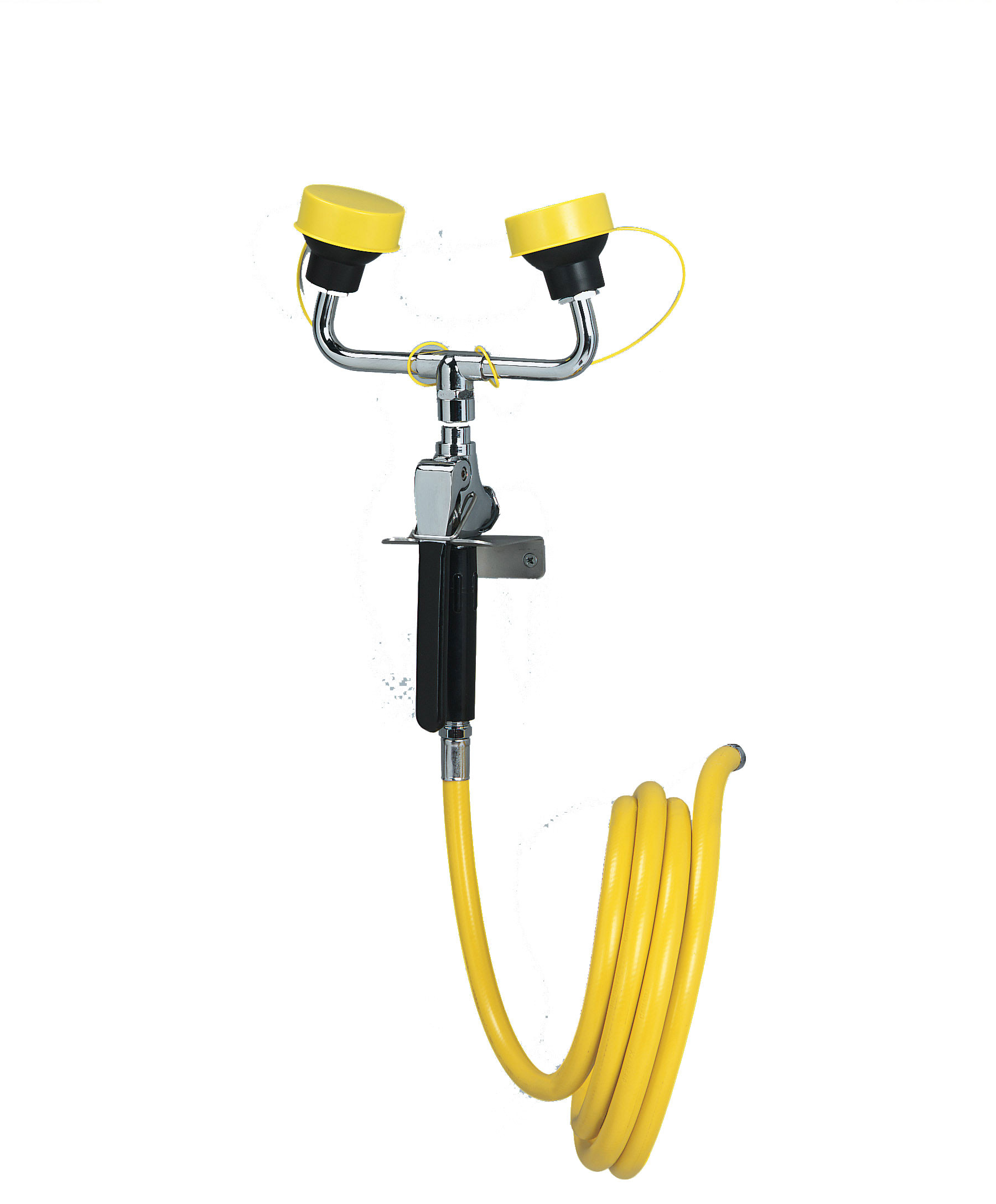 Bradley S19-430EFW Wall-Mounted Drench Hose (with Dual Sprayhead) (Discontinued)