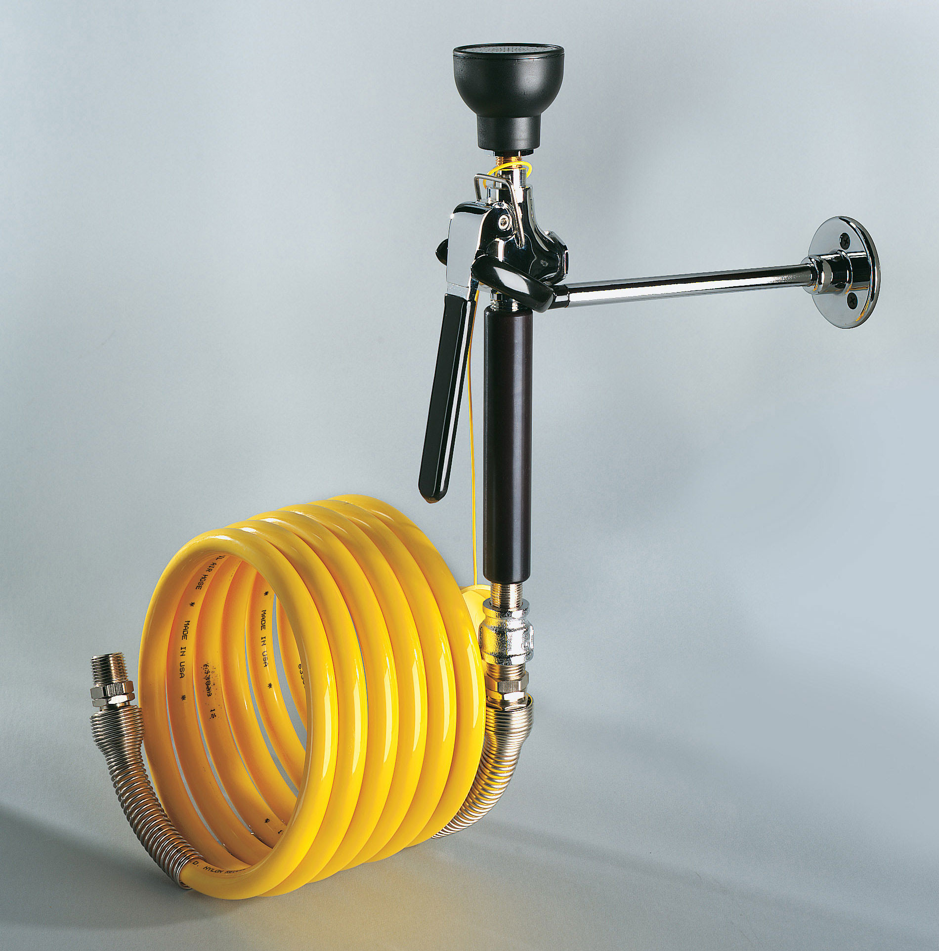 Bradley S19-610 Hand-Held Face & Body Spray (with Recoiling Hose 25')
