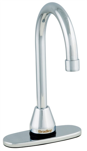 Bradley S53-325 Aerada 1200 Series CS Battery Operated Gooseneck Faucet