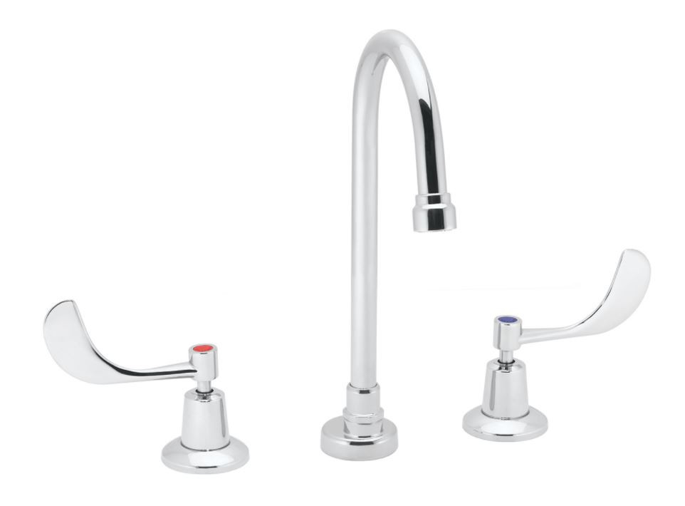 Speakman Commander SC-3004-LD-E Gooseneck Widespread Lavatory Faucet