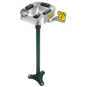 Speakman SE-1150 Optimus Pedestal-Mounted Eye & Face Wash Station