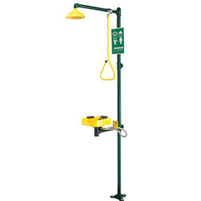Speakman SE-1200 Optimus Combination Drench Shower & Eye/Face Wash Station 