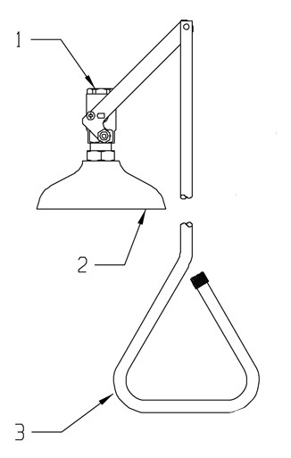 Speakman SE-220-ADA Shower Parts Breakdown