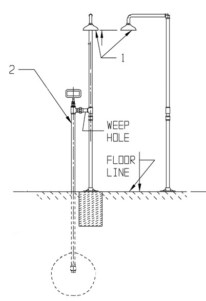 Speakman SE-260 Shower Parts Breakdown