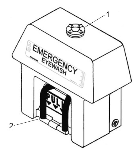 Speakman SE-4000 Portable Eyewash Parts Breakdown