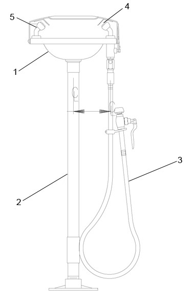 Speakman SE-535 Eyewash Parts Breakdown