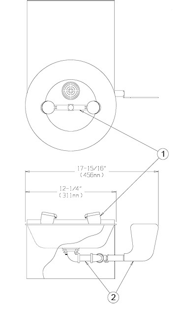 Speakman SE-568 Eyewash Parts Breakdown