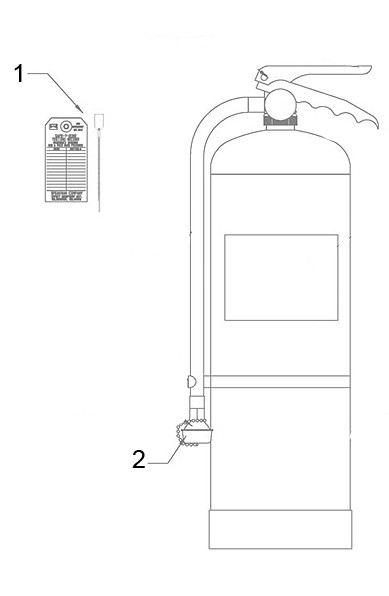 Speakman SE-599 Portable Eyewash Parts Breakdown